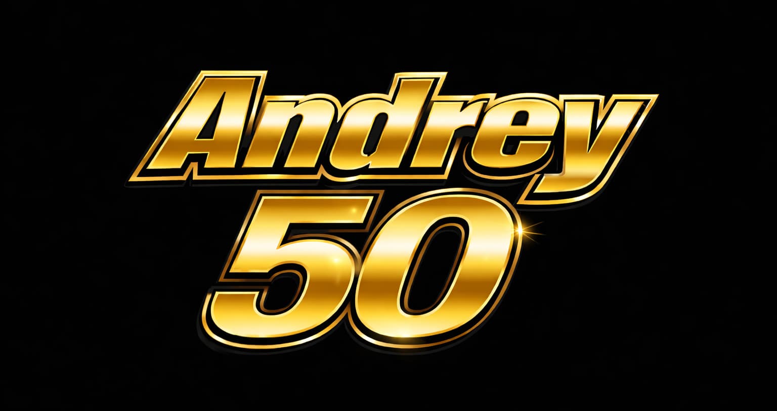 Emblème anniversaire Andrey 50 ans